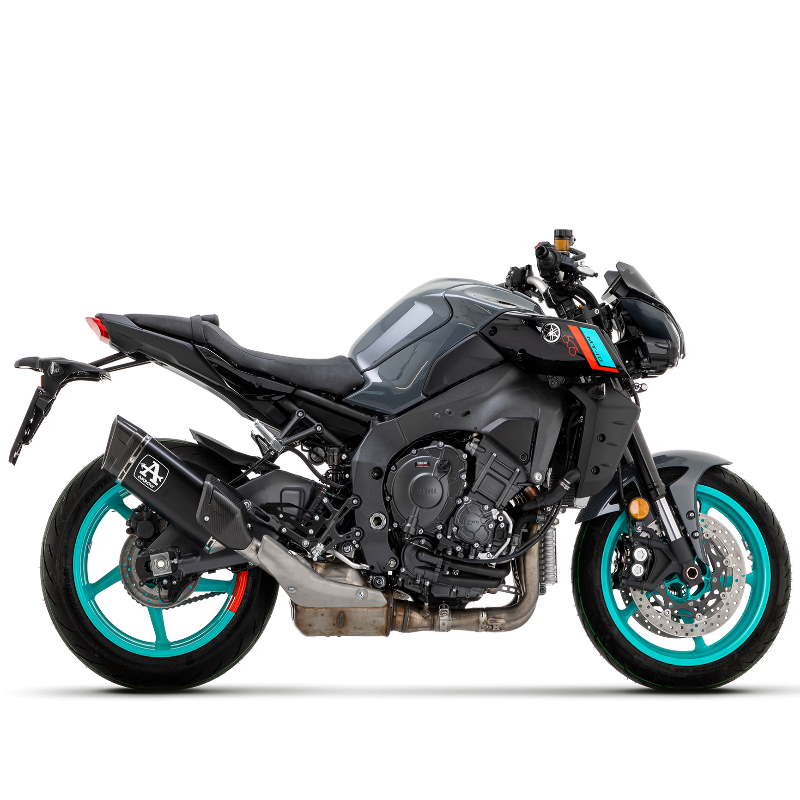 Escape titanio negro Arrow Pista Yamaha MT10 22-